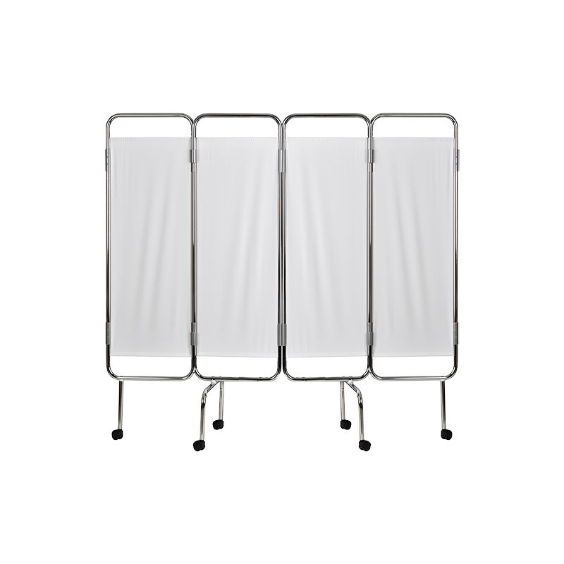 diadice_medical_Paravent_chromes_4_panneaux_PVC_blanc_non_feu_1